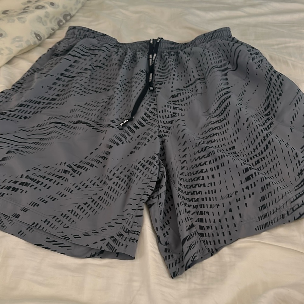 Nike running shorts linered.  7” inseam. Size XL